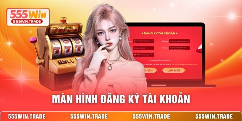Màn hình đăng ký tài khoản